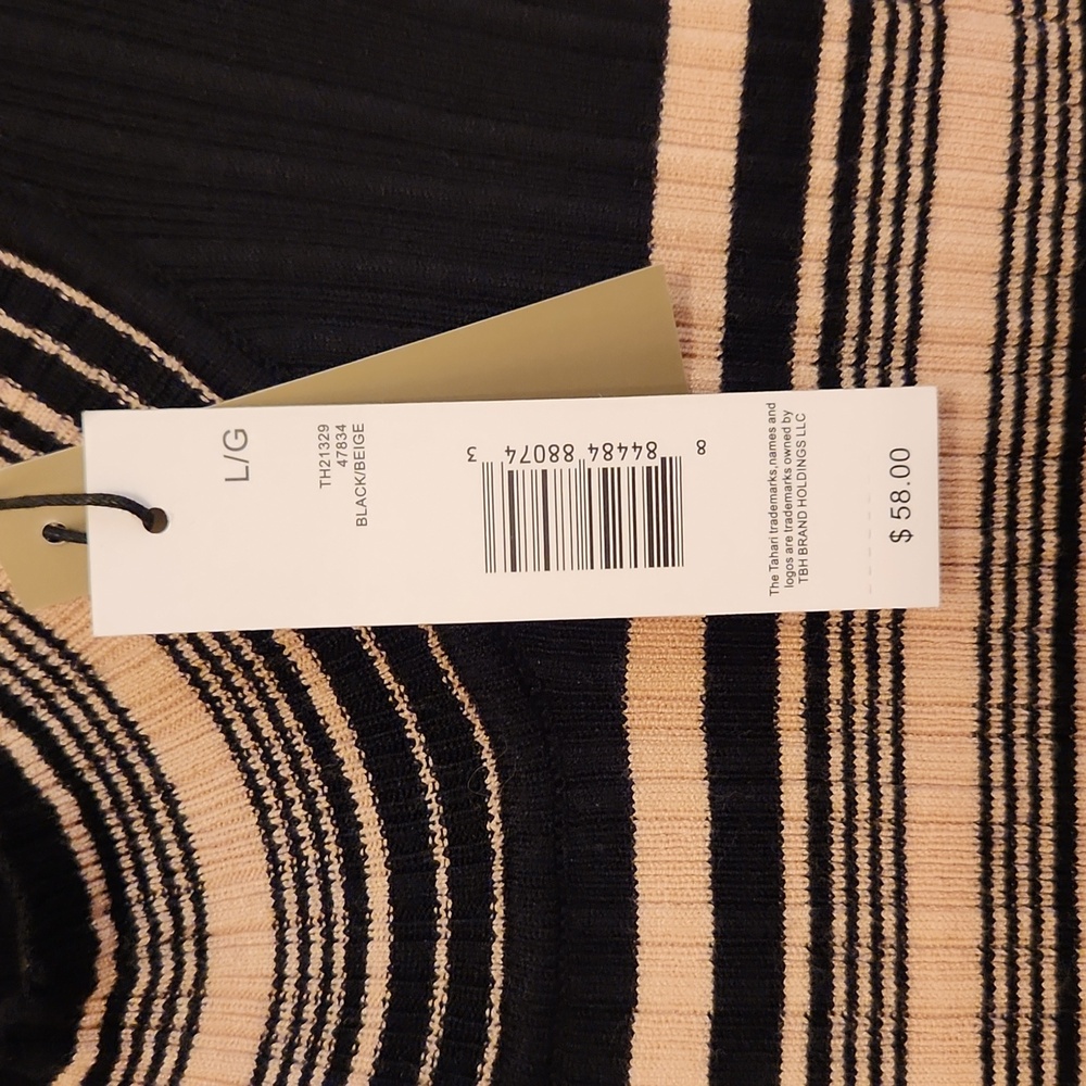 Lightweight Ribbed Sweater Size L - Picture 6 of 11